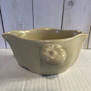 Robert Weiss Gravy Boat Fat Seperator 1019 Healsdburg Ca Beige Speckled Glaze